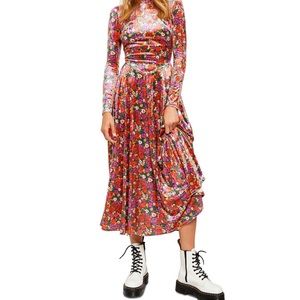 NWT Free People Heartland Midi Maxi Dress Size XS
